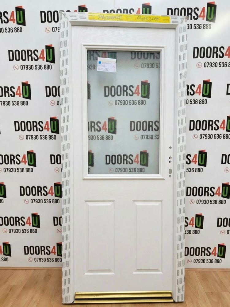 White Composite Traditional Door 900 x 2065 mm 26NWAA05