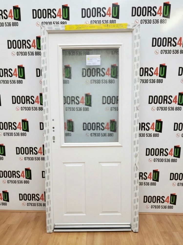 White Composite Traditional Door 910 x 2020 mm 26NWAA01