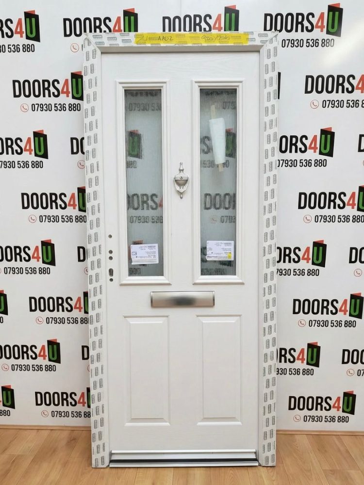 White Composite Traditional Door 900 x 2065 mm 26NWAA02