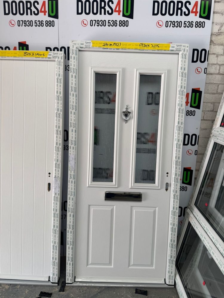 White Composite Traditional Door 920 x 2015 mm 26MA01