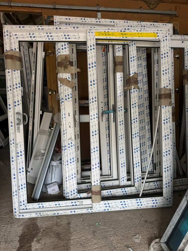 White Upvc Sliding Door 1785 x 2020 mm 26CFA02