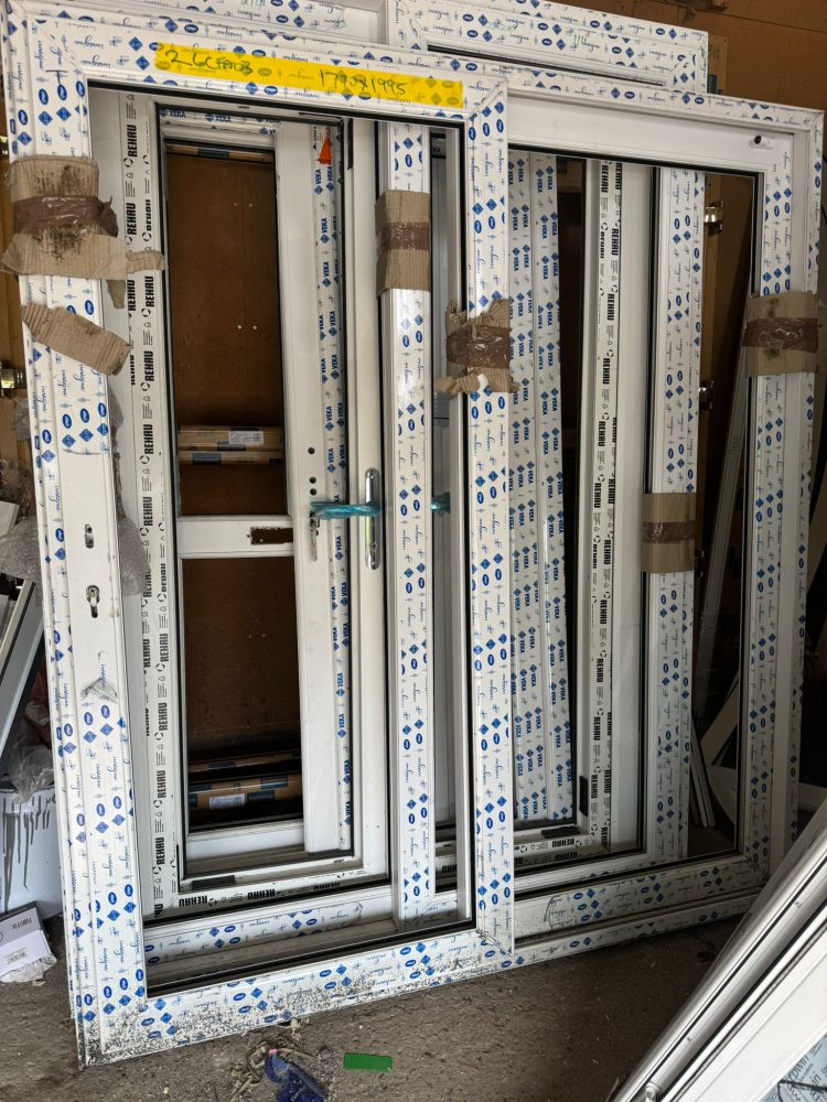 White Upvc Sliding Door 1770 x 1995 mm 26CFA03