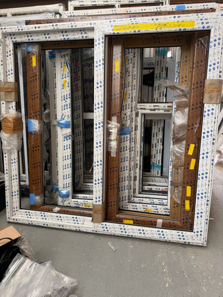 White Upvc Sliding Door 2085 x 2010 mm 26CFA05