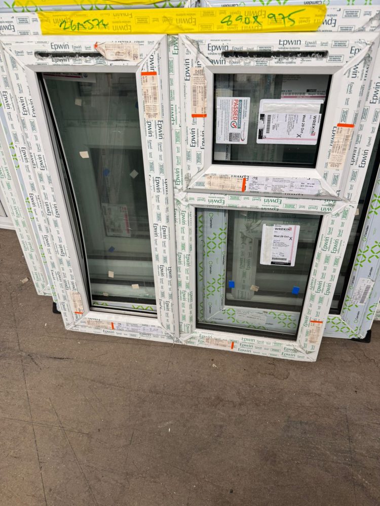 White Upvc Window 890 X 975 mm 26MJ74
