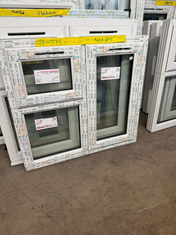 White Upvc Window 980 X 895 mm 26MJ72
