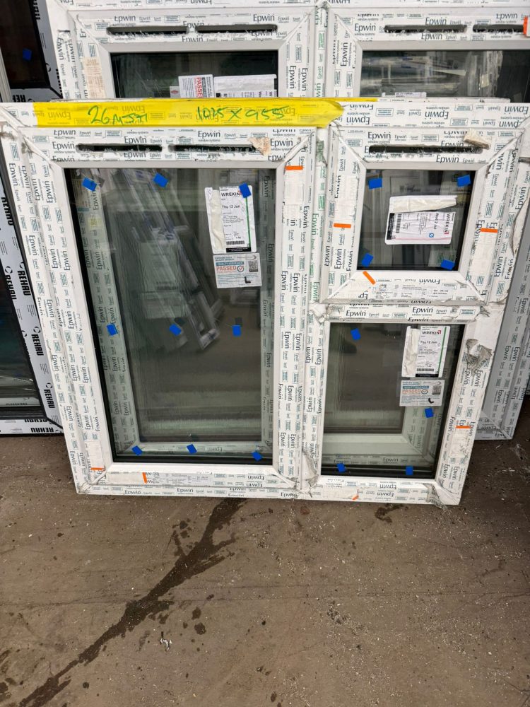 White Upvc Window 1025 X 955 mm 26MJ71