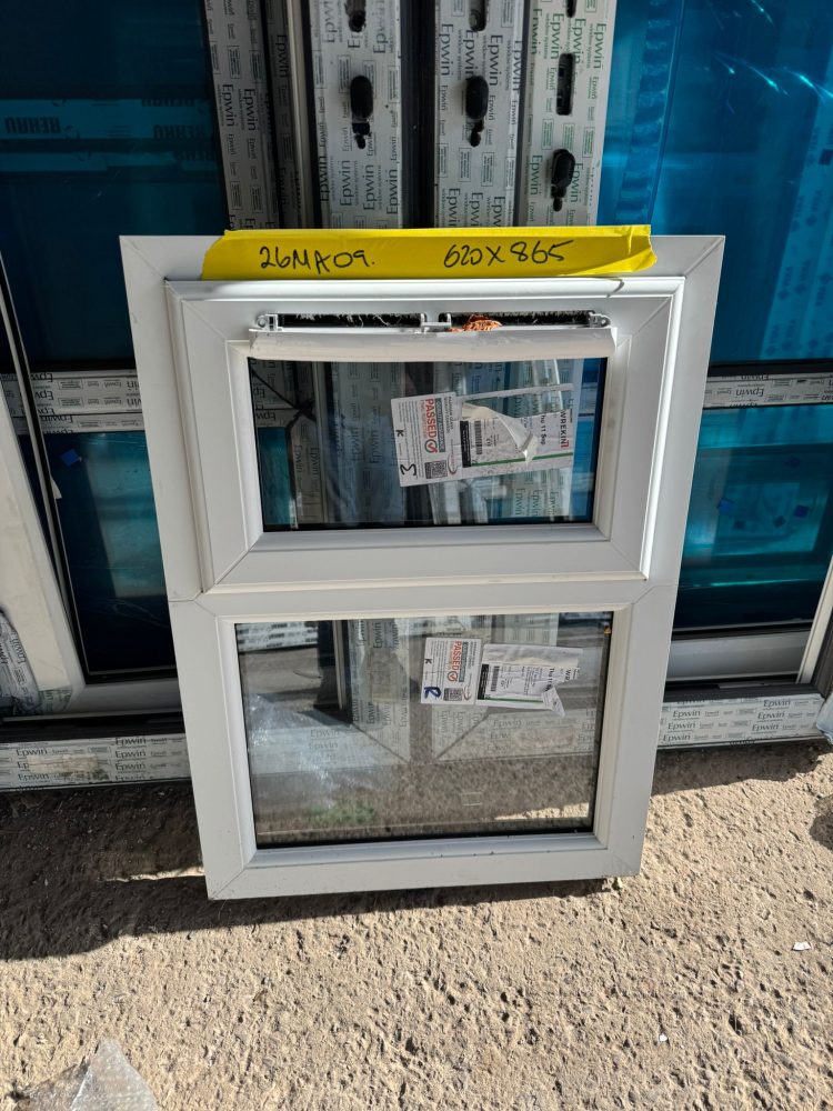 White Upvc Window 620 X 865 mm 26MA09