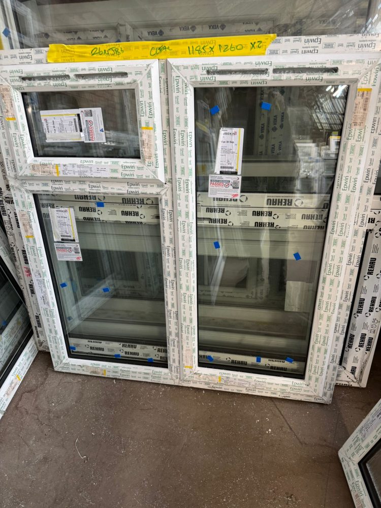 White Upvc Window 1185 X 1260 mm 26MJ83