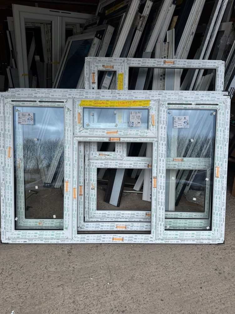 White Upvc Window 1900 X 1255 mm 26GA01