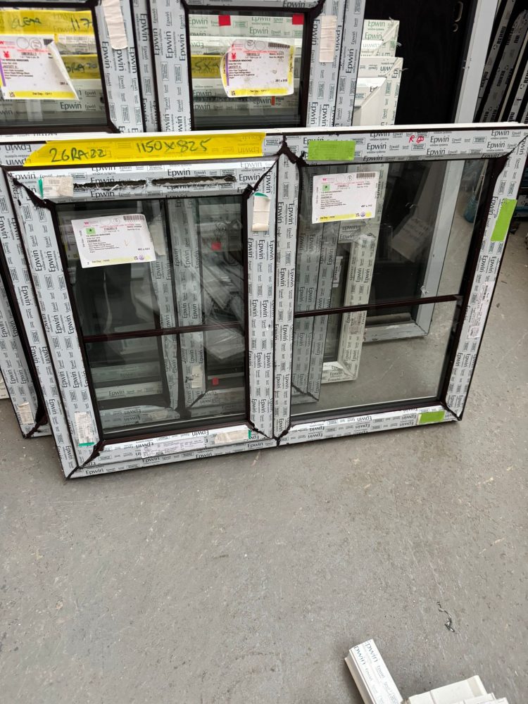 Rosewood Upvc Window 1150 X 825 mm 26RA22