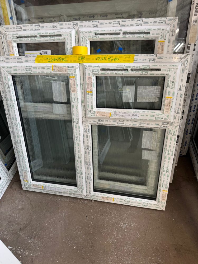 White Upvc Window 1205 X 1100 mm 26MJ81