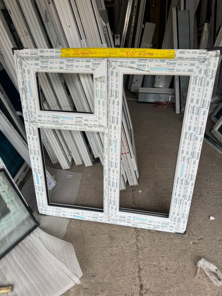 White Upvc Window 1025 X 1090 mm 26GA03