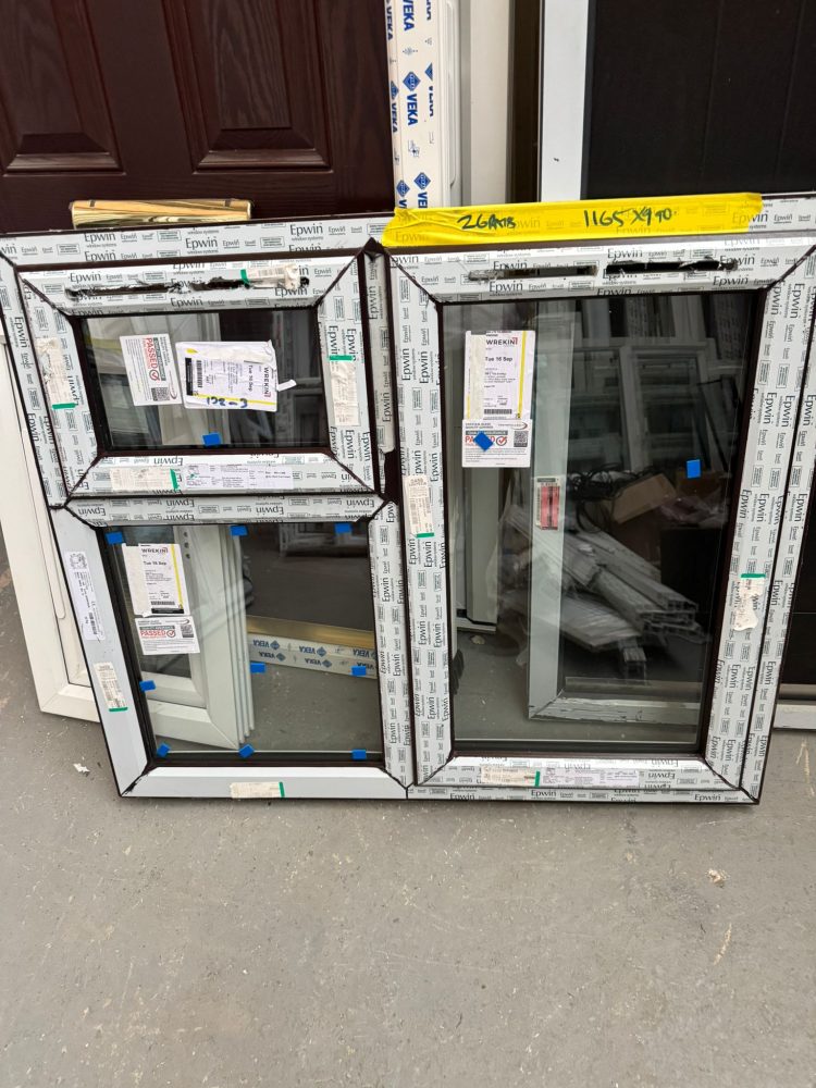 Rosewood Upvc Window 1165 X 990 mm 26RA18