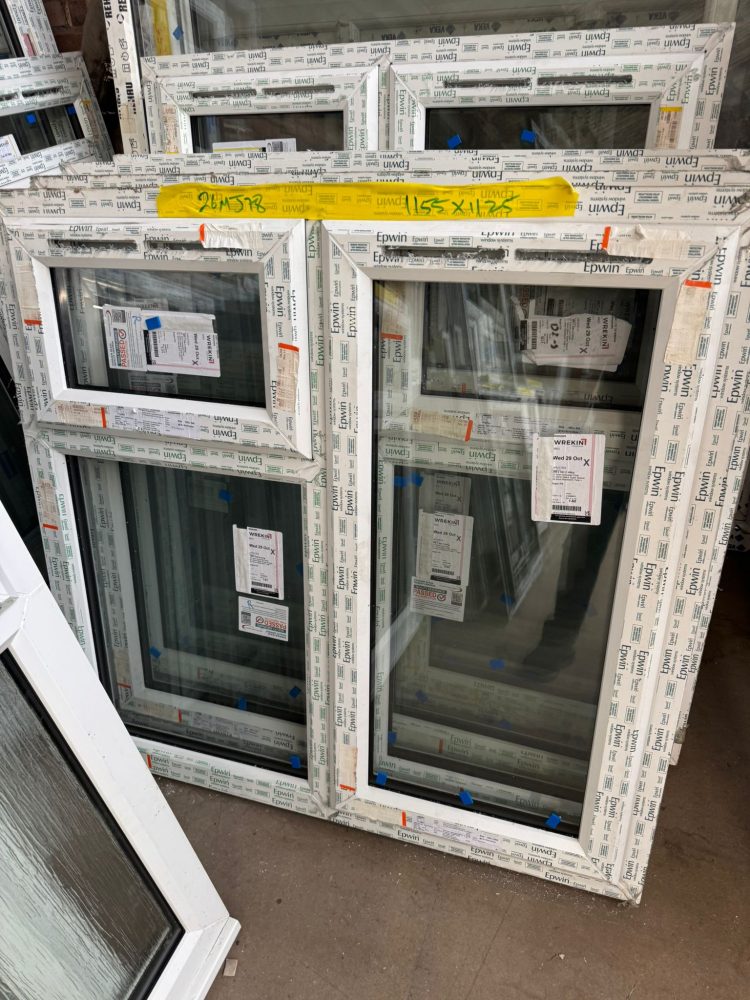 White Upvc Window 1155 X 1125 mm 26MJ78
