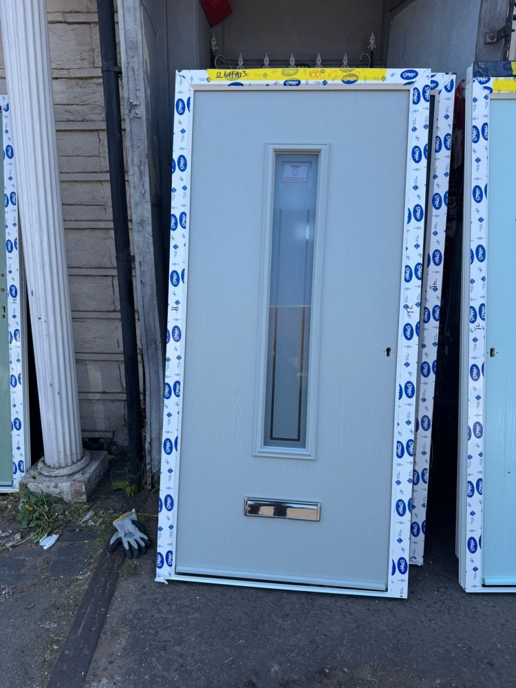 Agate Grey Composite Modern Door 1000 x 2060 mm 26HA13