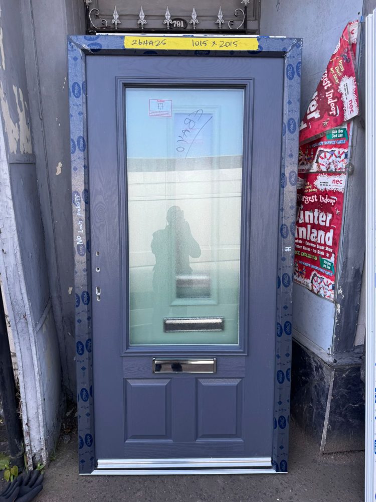 Anthracite Grey Composite Traditional Door 1015 x 2015 mm 26HA25