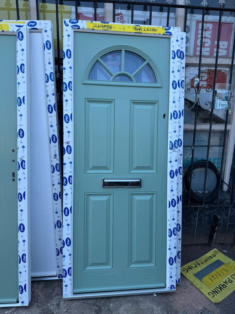 Chartwell Green Composite Traditional Door 875 x 2060 mm 26HA28