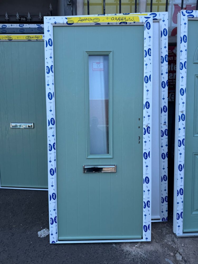 Chartwell Green Composite Modern Door 935 x 2020 mm 26HA27