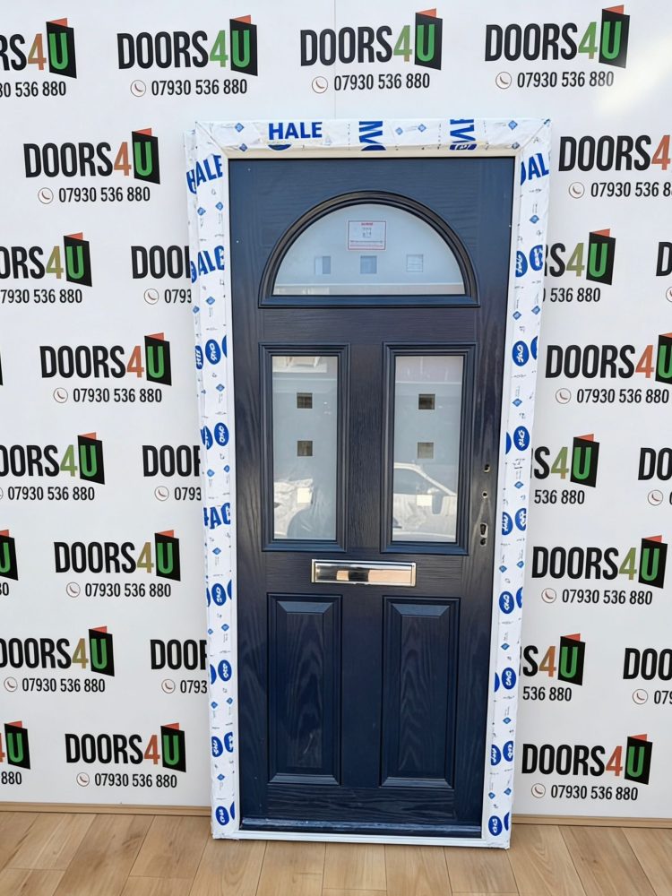 Navy Blue Composite Traditional Door 890 x 2015 mm 26HA04