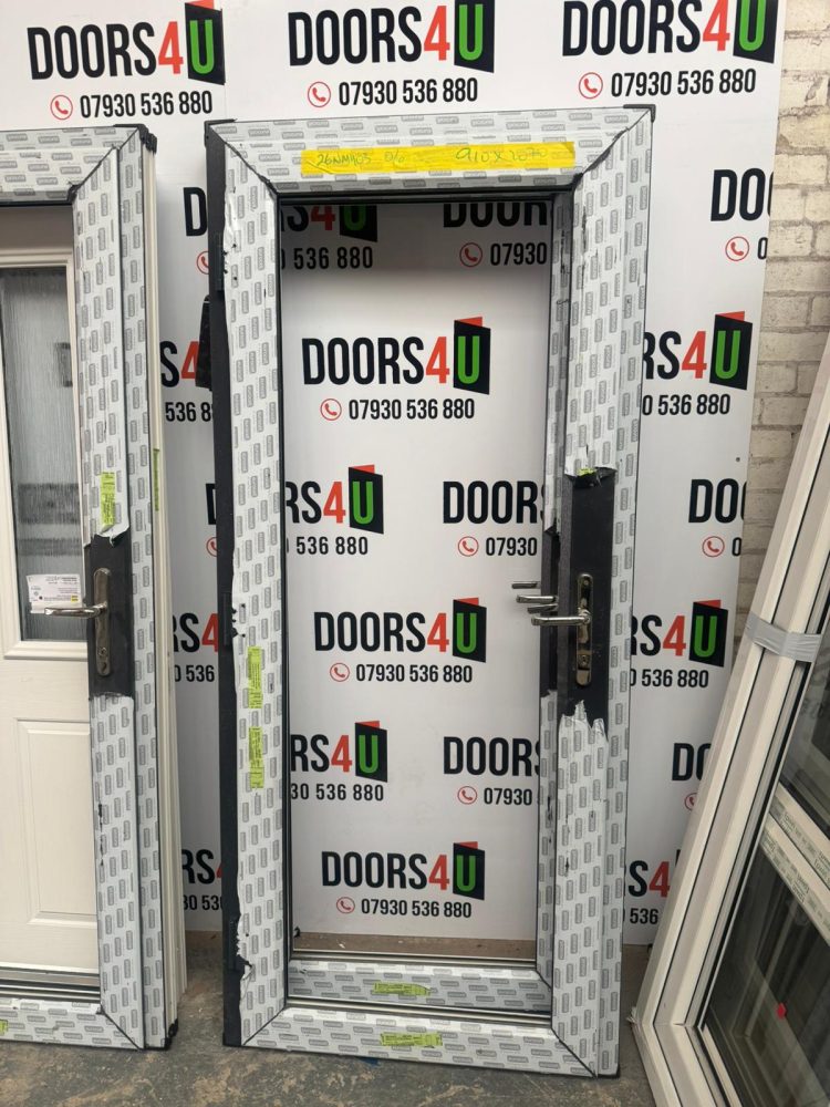 Anthracite Grey Upvc Door 910 x 2070 mm 26NMY03