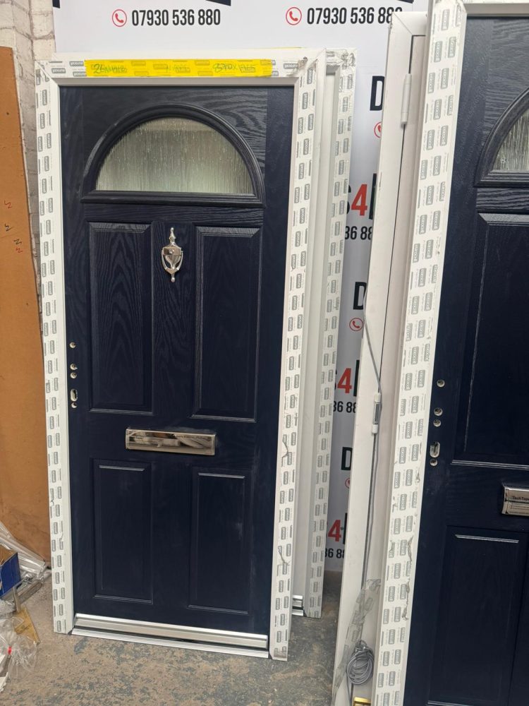 Navy Blue Composite Traditional Door 870 x 1965 mm 26NMY18