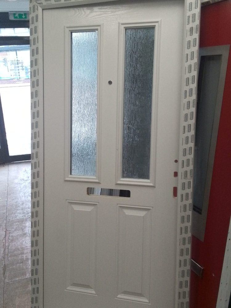 White Composite Traditional Door 1030 x 2100 mm