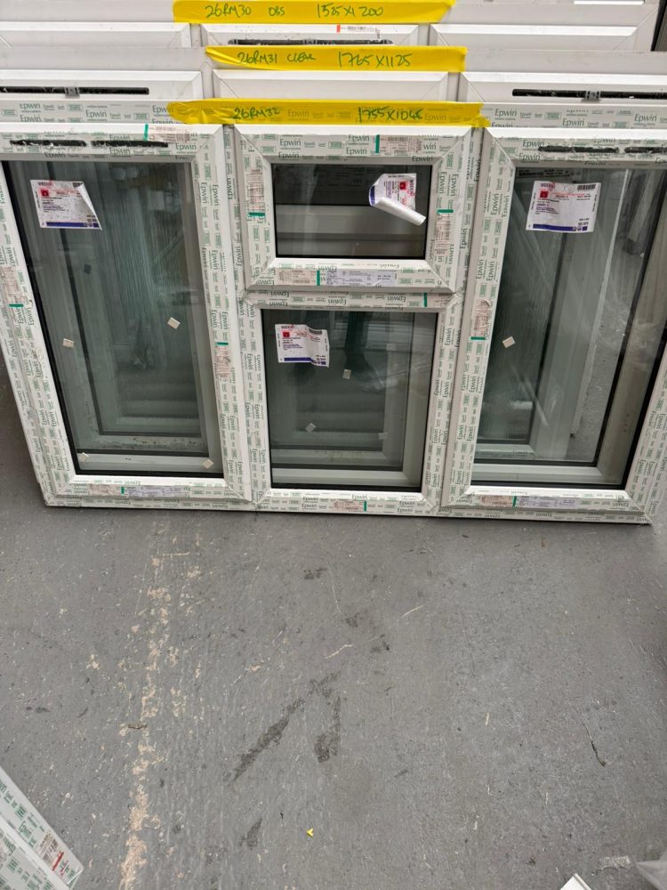 White Upvc Window 1755 X 1045 mm 26RM32