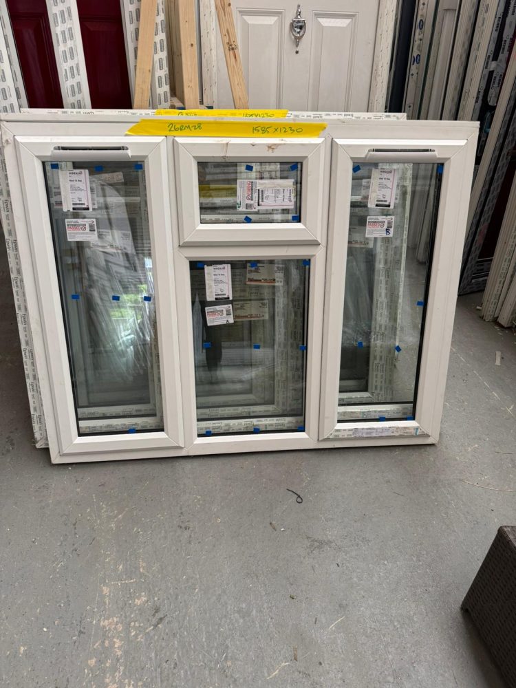 White Upvc Window 1485 X 1000 mm 26RM26