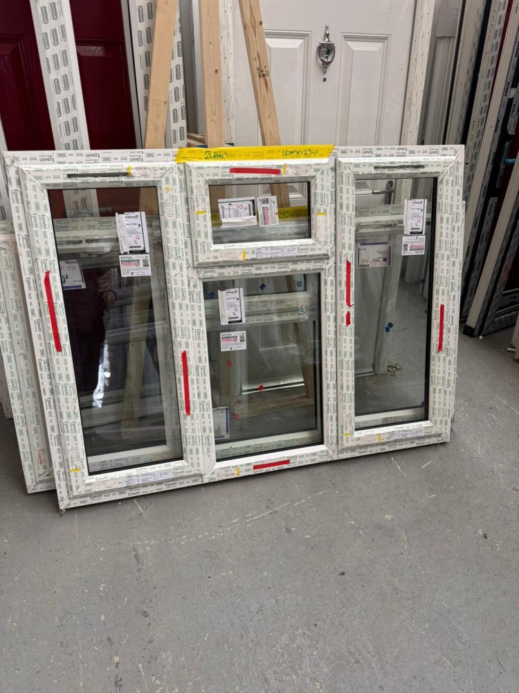 White Upvc Window 1625 X 1230 mm 26RM23
