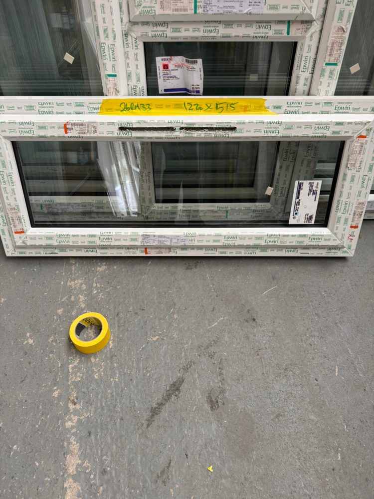White Upvc Window 1220 X 1515 mm 26RM33