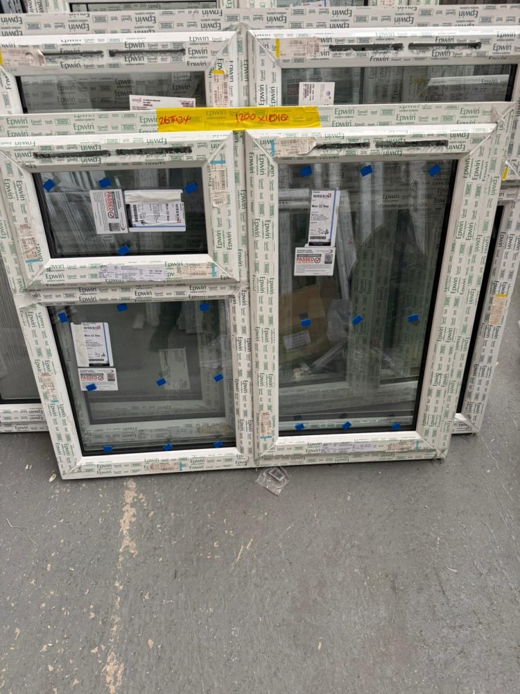 White Upvc Window 1200 X 1010 mm 26TM24