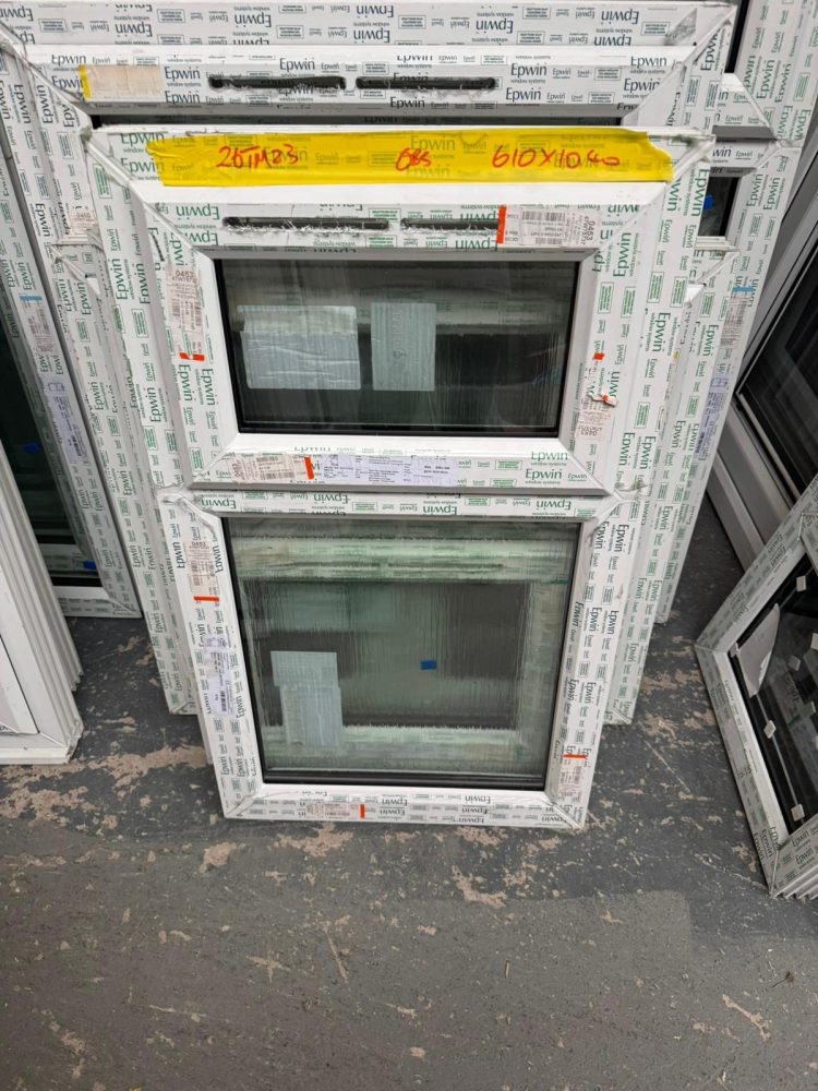 White Upvc Window 610 X 1040 mm 26TM23