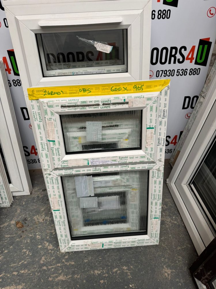 White Upvc Window 600 X 965 mm 26RM09