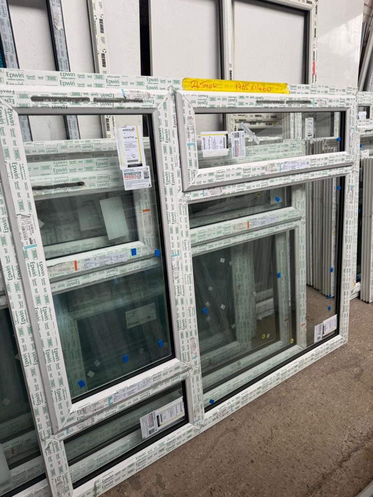 White Upvc Window 1765 X 1460 mm 26TM04