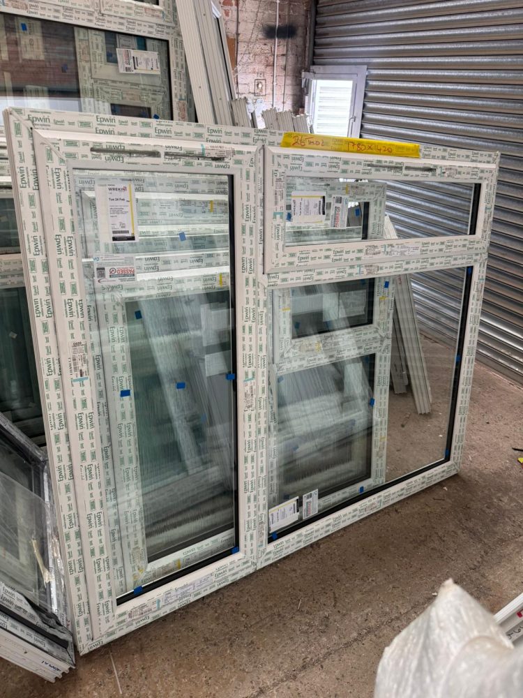White Upvc Window 1780 X 1420 mm 26TM02