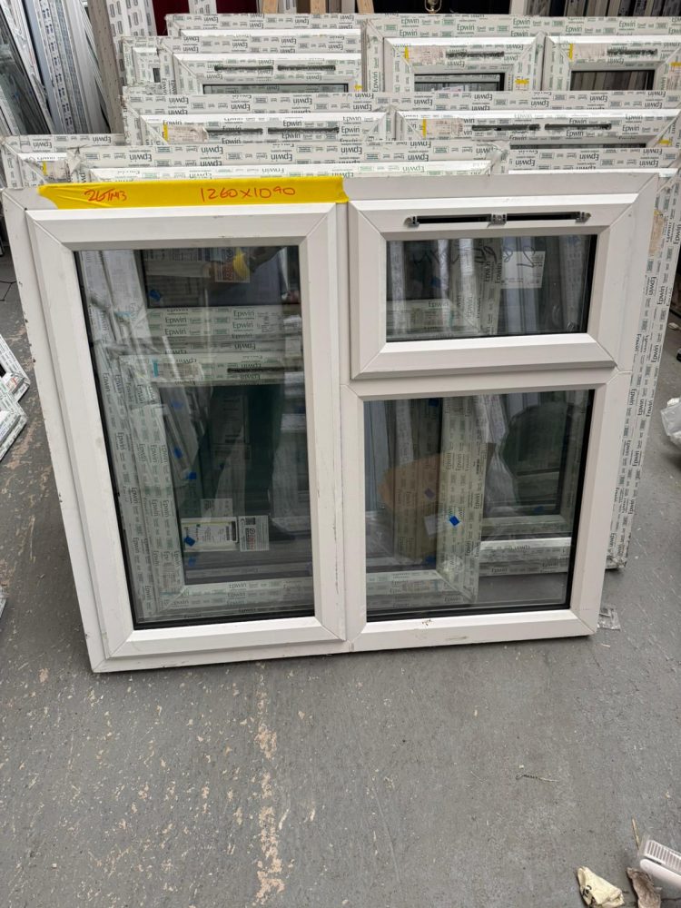 White Upvc Window 1260 X 1090 mm 26TM13