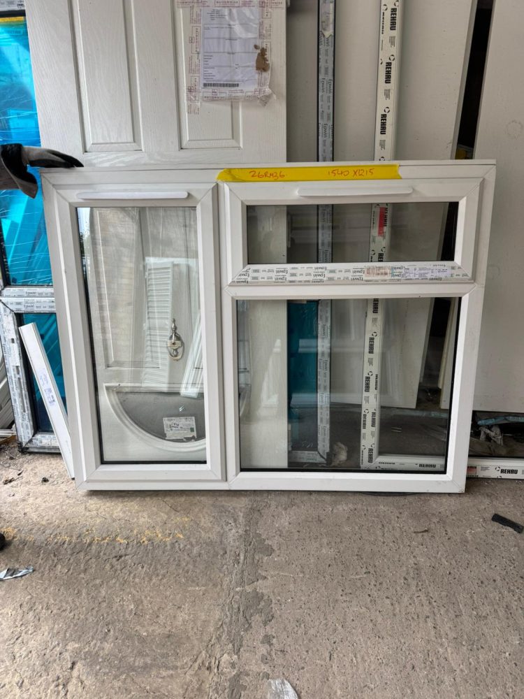 White Upvc Window 1540 X 1215 mm 26RM36