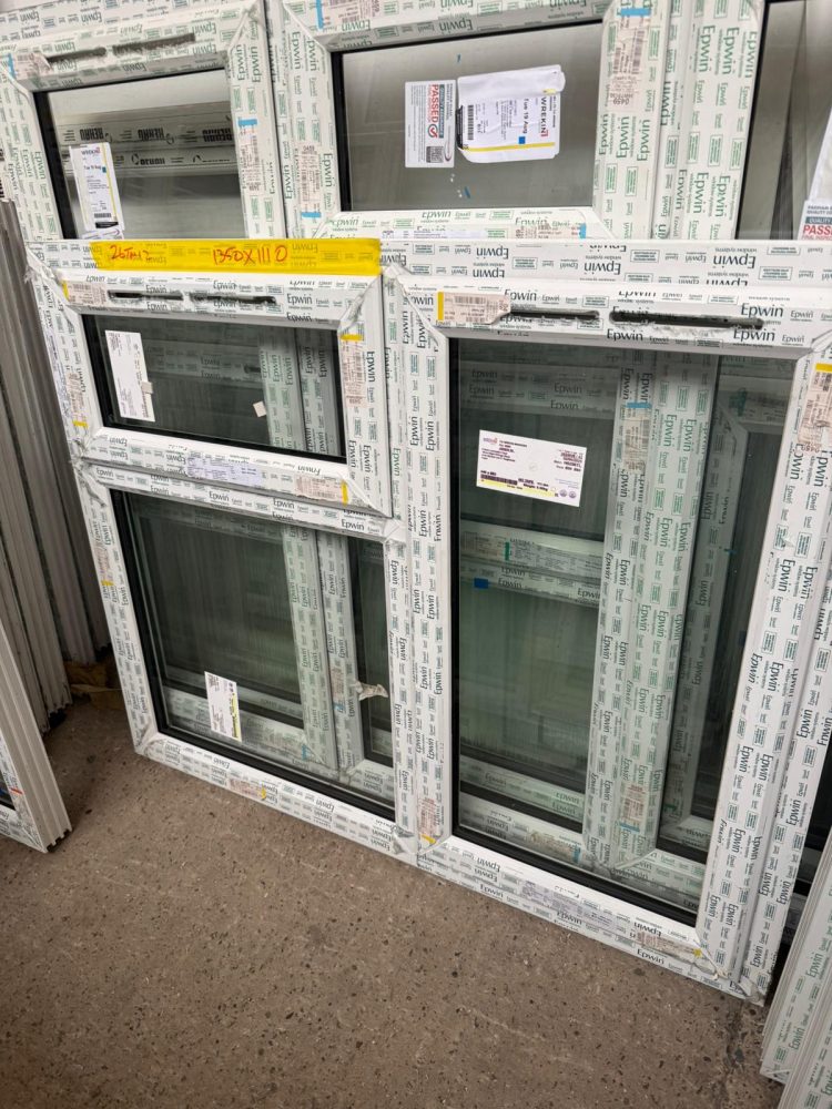 White Upvc Window 1350 X 1110 mm 26TM12