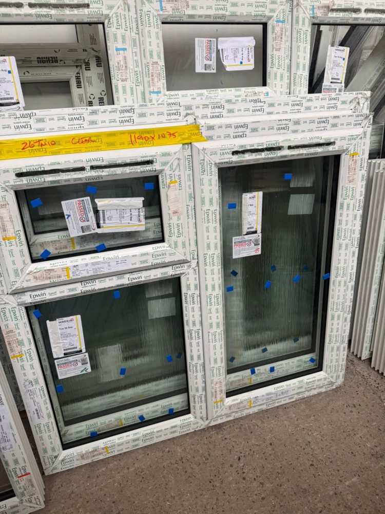 White Upvc Window 1190 X 1075 mm 26TM10