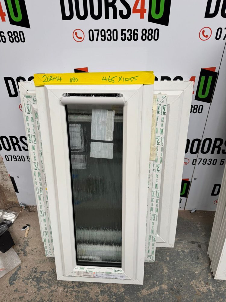 White Upvc Window 465 X 1055 mm 26RM14