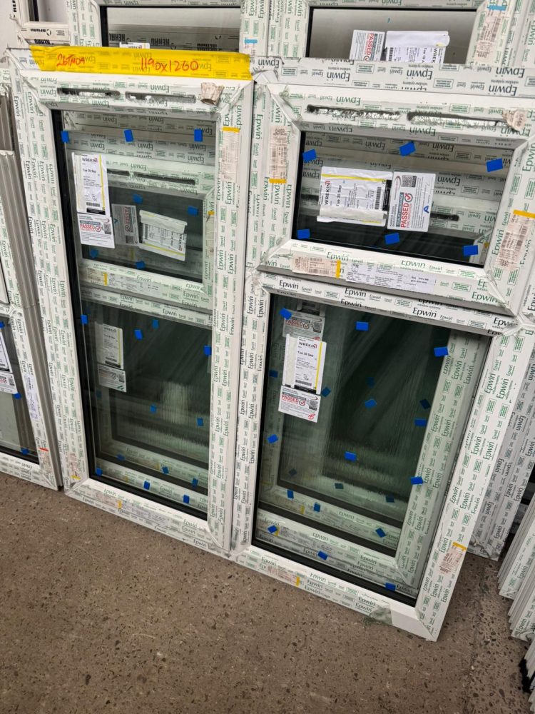 White Upvc Window 1190 X 1260 mm 26TM09