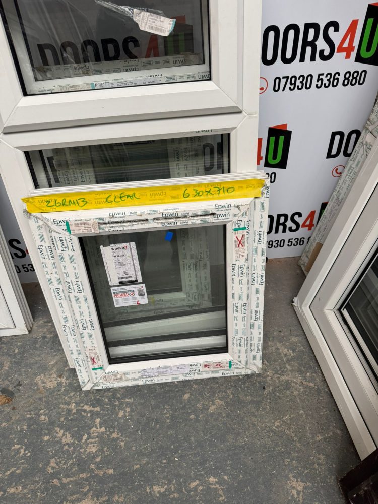 White Upvc Window 630 X 710 mm 26RM13