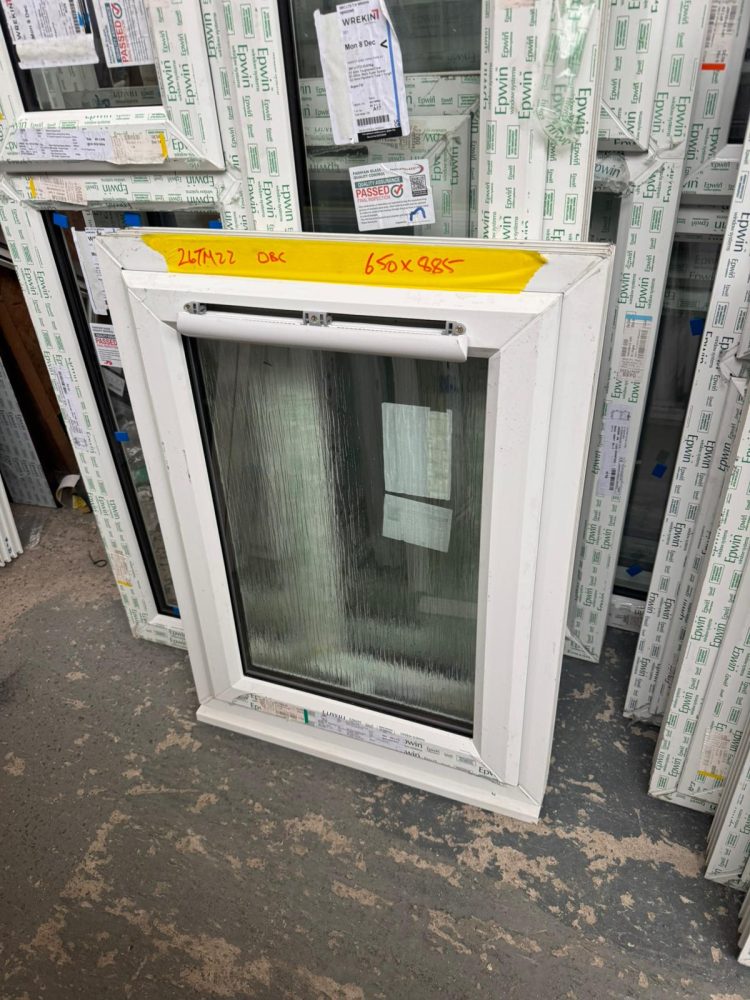 White Upvc Window 650 X 885 mm 26TM22