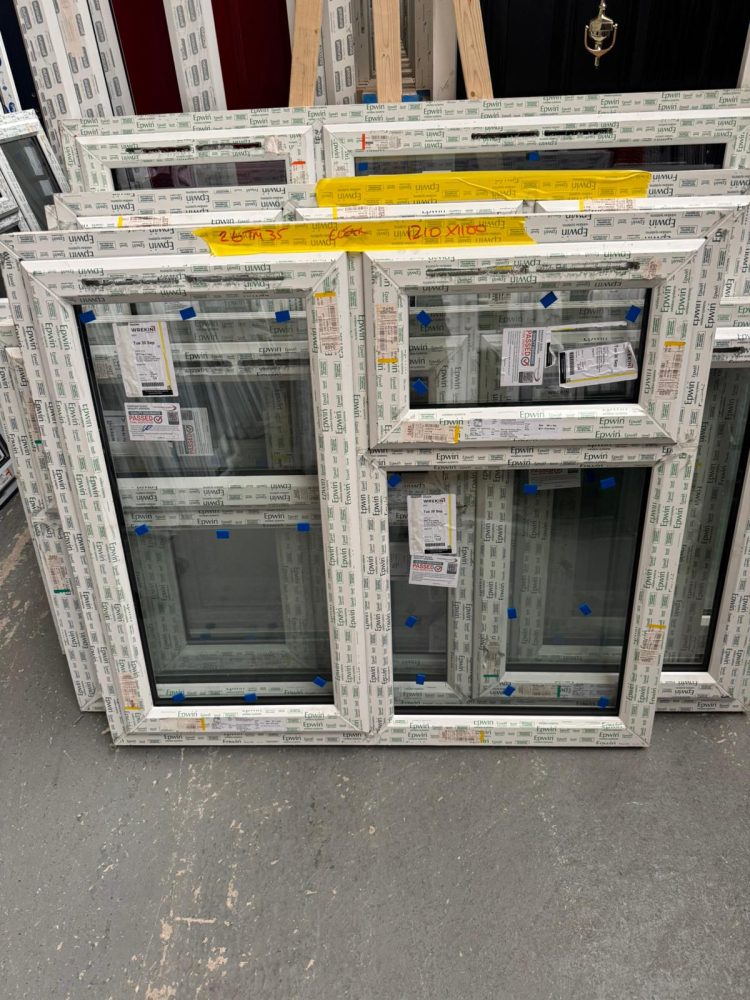 White Upvc Window 1210 X 1100 mm 26TM35