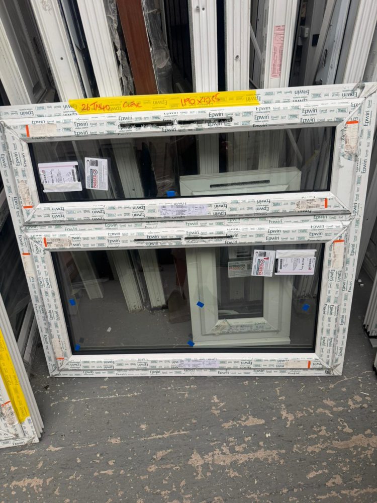 White Upvc Window 1190 X 1055 mm 26TM40