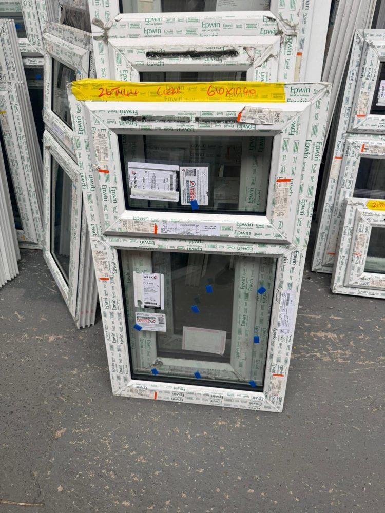 White Upvc Window 610 X 1040 mm 26TM44