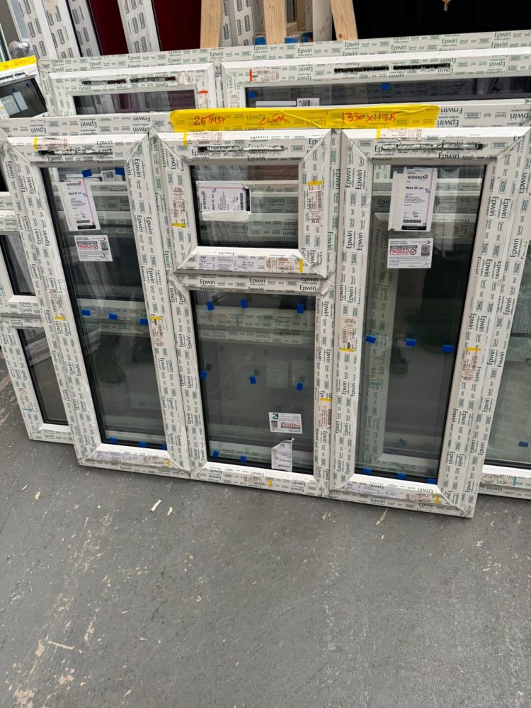 White Upvc Window 1330 X 1125 mm 26TM37