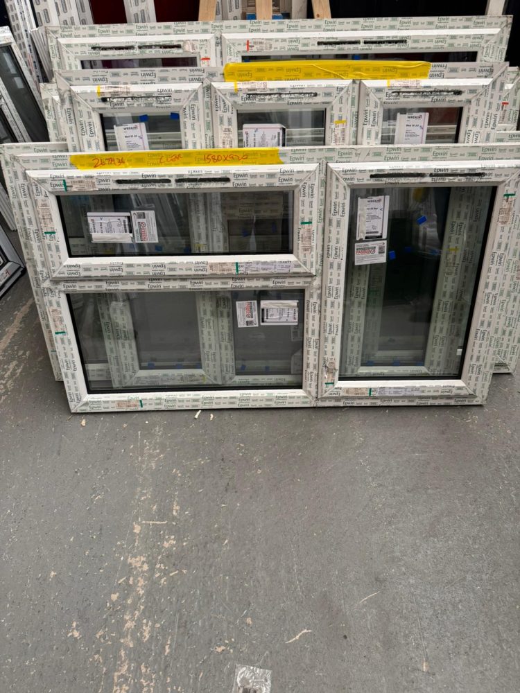 White Upvc Window 1580 X 920 mm 26TM36