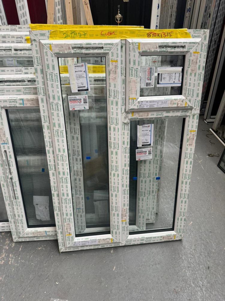 White Upvc Window 870 X 1315 mm 26TM27