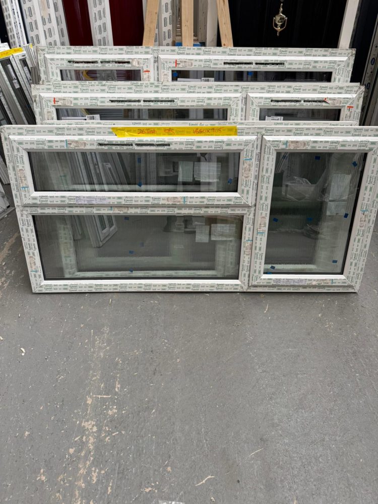 White Upvc Window 1880 X 905 mm 26TM46